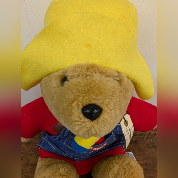 Paddington Bear Plush Sears Craftsman 15" Stuffed Toy Collectable Gifts For Him - Picture 4 of 11